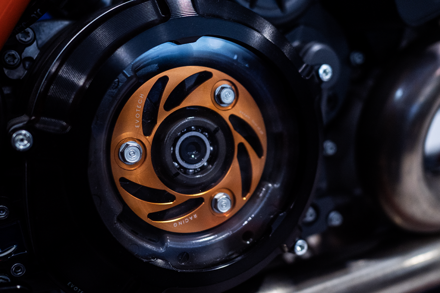 Clutch cover and pressure plate KTM